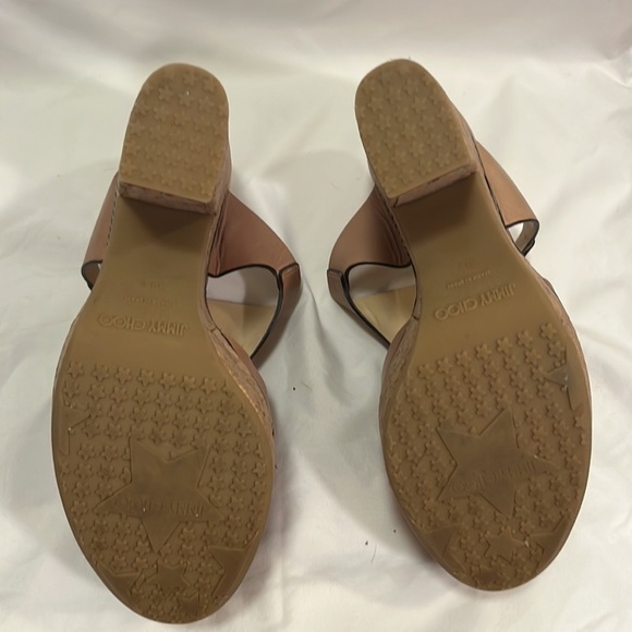 Jimmy Choo cork platform wedge size 39.5 - Picture 4 of 5